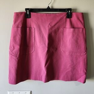 LOFT Pink A-Line Mini Skirt Resort Wear